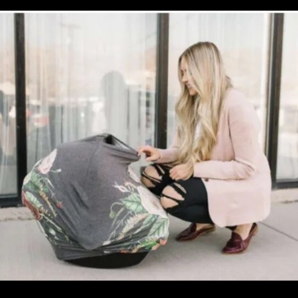 3/$30 NEW Copper Pearl Baby Car Seat Scarf Cart Nursing Cover 5 In 1 Multi Use - Picture 4 of 11